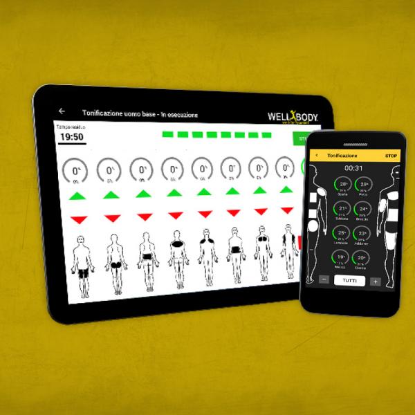 Aplicación tablet y móvil
